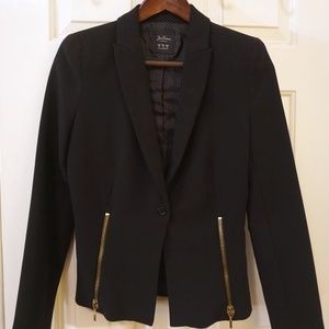 Zara Trafaluc Collection Blazer Jacket Black Work